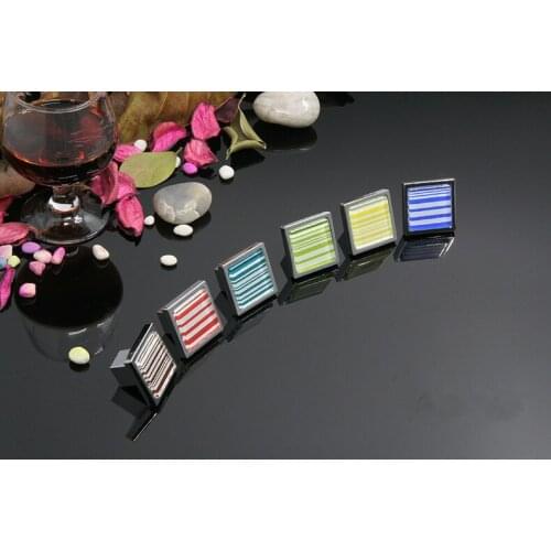 10PCS Handle Knob Modern Multicolor Square Zinc Alloy Chrome Plated 30*30*25MM