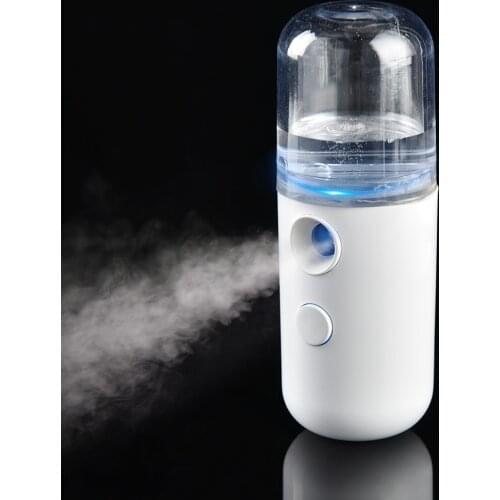 30ML Portable Facial Steamer Face Sprayer USB Nebulizer Nano Facial Steamer Humidifier Hydrating Women Beauty Skin Care Tools