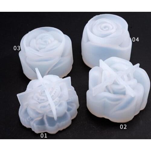 3D Multi style Pendant Silicone Mold rose flower Resin Silicone Mould handmade DIY Jewelry Making epoxy resin molds