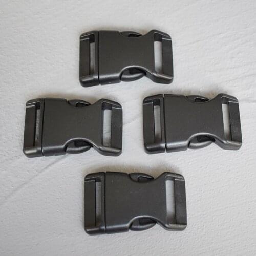 50 Pcs 25mm Bag Strap Quick Side Release Buckle Purse Luggage Outdoor Backpack Webbing Belt Clip Clasp Parts Leather Craft DIY