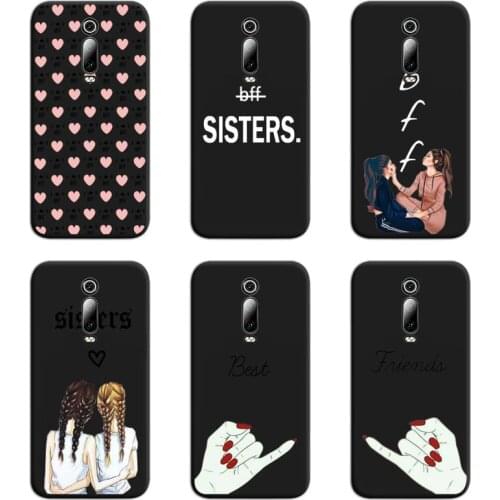 Best Friends Forever BFF Phone Case For Redmi 9A 9 8A 7 6 6A Note 9 8 8T Pro Max K20 K30 Pro