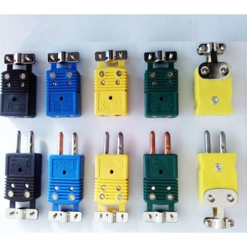 Fast Free Ship 2PCS/LOT Thermocouple Connector/With a fixed frame plug OSTW-CC Plug for Thermocouple Temperature Sensor