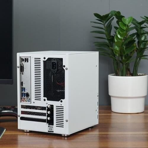 C2 C3plus all aluminum case, MINI ITX MATX Desktop HTPC mini Game case