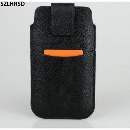 SZLHRSD for Xiaom Redmi Note 5 Pro Leagoo t5c case Cover Leather Phone Waist Bag Wallet Case For huawe P8 P10 lite honor 10 9 6A