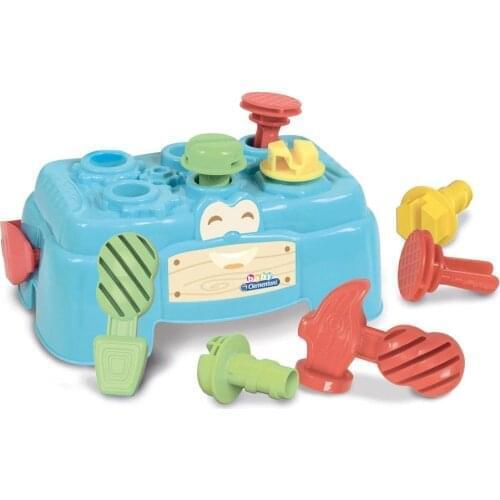 Clementoni Baby Work Bench Building Tools Workbench Toy For Kids Construction Work Bench Building Tools With Engineering