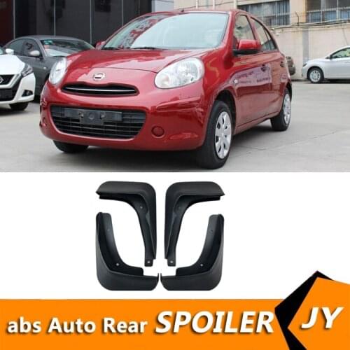 For Nissan machi 2010-2013 Mudflaps Splash Guards Front With color and rear Mud Flap Mudguards Fender Modified special