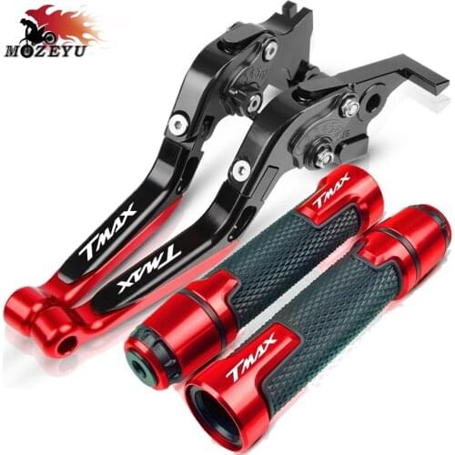 For YAMAHA T-MAX TMAX 500 530 2008 2009 2010 2011 2012 2013 2014 2015 2016 2017 Motorcycle Brake Clutch Levers Handlebar Grips