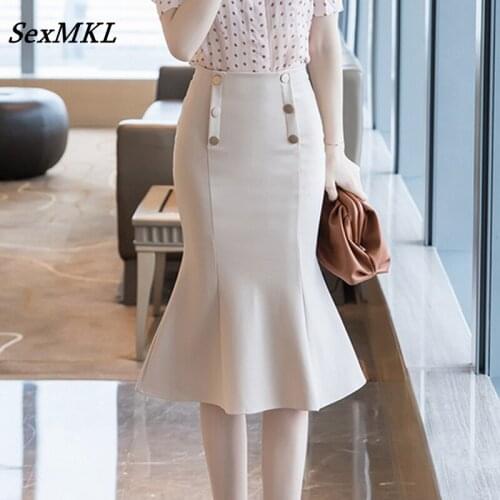 Elegant Black Long Skirts Womens 2021 Korean Fashion Clothing High Waist Y2k Skirt Sexy Autumn Winter Red Party Bridal Skirt XXL