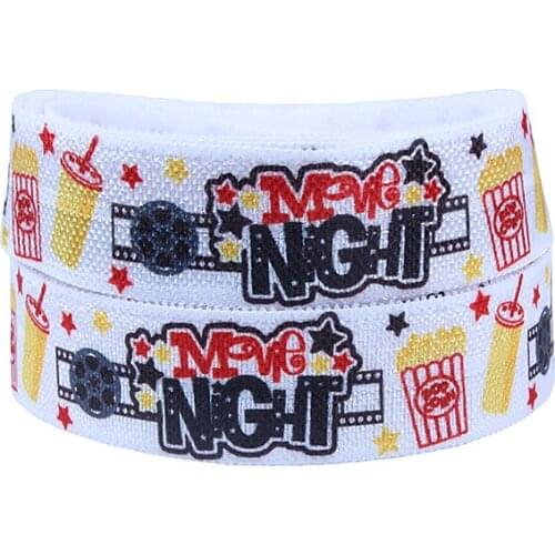 FLRA ElasticFree shipping FLORA RIBBONS high quality cartoon foe fold over elastic ribbon