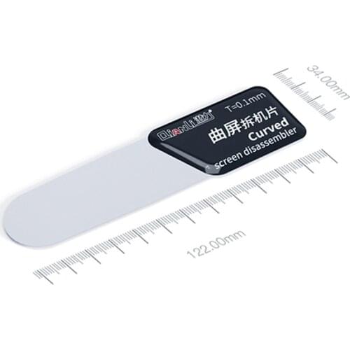 Qianli Tool Ultra Thin Pry Spudger Disassembling Card Dedicated for Curved Screen Samsung iPhone iPad Screen Opening Tool Knife