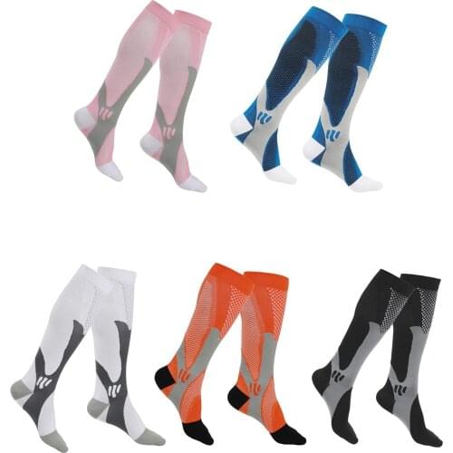 Compression Socks Stockings for Men & Women Strong Support Sports Running Recovery Socks for Outdoor Travel Nurses Edema