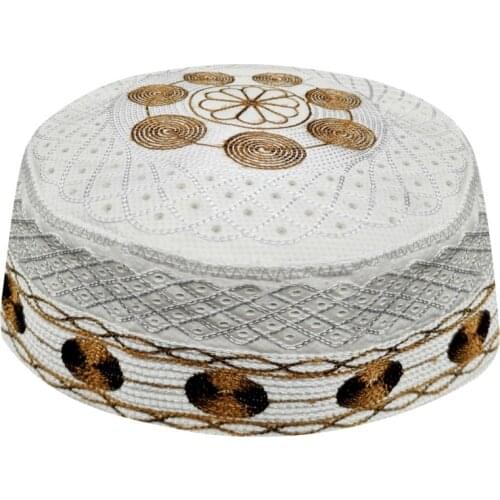 Kappa Hats Sombrero Men Islam Hat Bonnet Muslim Papaqlar Islamic Caps Hombre Gorro Arab Muslim Prayer Caps Yarmulke