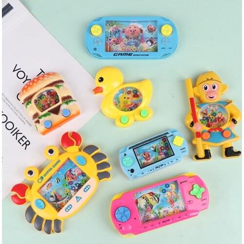 1pc Nostalgic Traditional Toy Water Ring Circle Game Water Machine Childhood Classic Cartoons