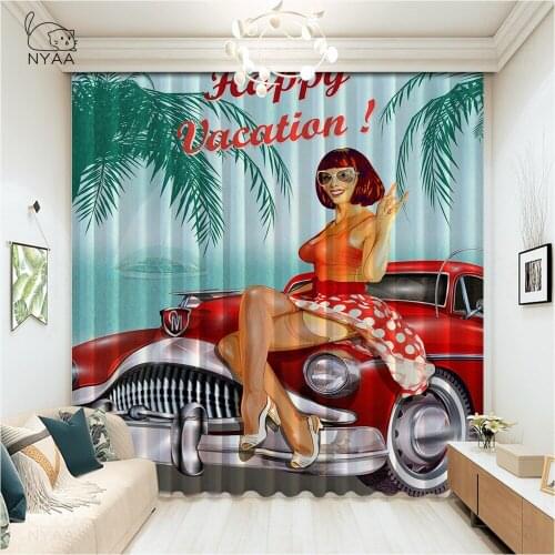 Paris Curtains Design Window Decoration Car Curtain Rod Accessories For The Living Room Bedroom Curtains Gray Micro Shading