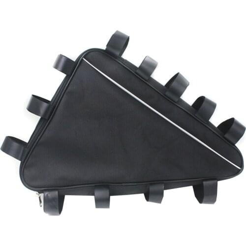 Ebike Triangle 60V 20AH Lithium Ion Battery Charger Bags 40A BMS Protection For Electric Mountain Bike 1800W 1500W 1000W Motor