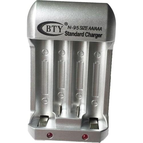 Rechargeable Batteries Charger For AA AAA EU US Plug Charger Hi-speed Quick Charger DC 1.4V(not include battery)