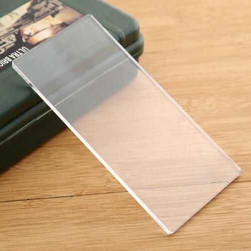 1/2Pcs Clear Acrylic Cutting Mat Plate For DIY Embossing Cutting Dies Platform Adapter Transparent Die Cutter Spacer 3mm 5mm