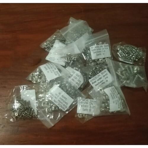 Funssor 1set Voron Switchwire 3D printer Fasteners screw nuts kit