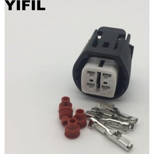 2/4/10pcs/lot 4 Pin/Way Female Alternator Regulator Repair Harness Connector Sensor Plug Socket For Honda Acura TOYOTA 6189-0694