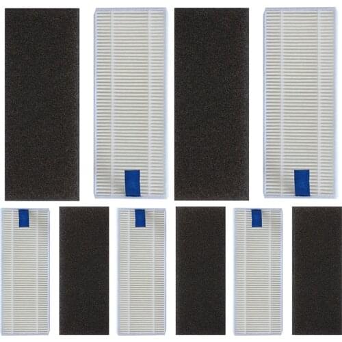 5 Sets Filter For Rowenta EXPLORER Serie 40 Robotic Vacuum Cleaner Parts Household Cleaning Parts Accessories