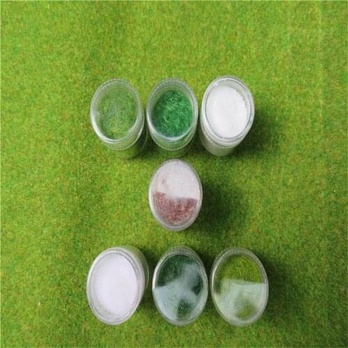 70g/lot Architecture 3mm Green Flock For Artificial Model Design Ho Train Railway Layout