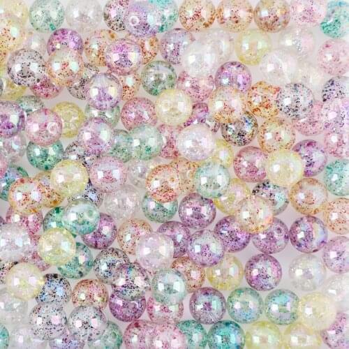 Acrylic Beads Wholesale 20pcs 15mm Sequins Baby Teether Transparent DIY Accessories Pacifier Chain PVC Free Baby Gift Let' Make