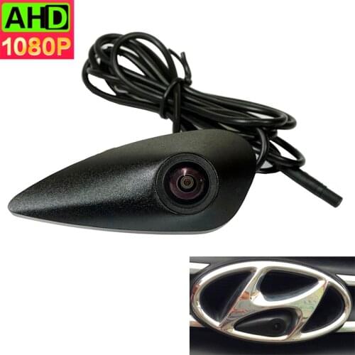 1920*1080P AHD Vehicle Logo Mark Special Car Front View Camera for Hyundai New Santa Fe 2019 Firm installation in the car logo