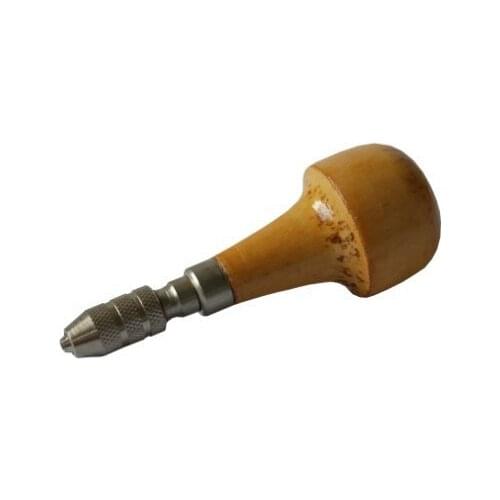 Free Shipping Wooden Tool Handle Holder for Gravers Files and More with Adjustable Chuck 0 - 3mm