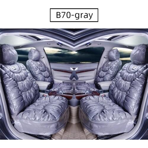 BOOST B70 Car Seat Cover Universal Fit Most Vehicles Interior Accessories Complete Set Full Surround Luxury Fashion PU