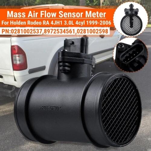 Mass Air Flow Sensor Meter MAF Fits For Holden Rodeo RA 4JH1 3.0L 4cyl 1999-2006