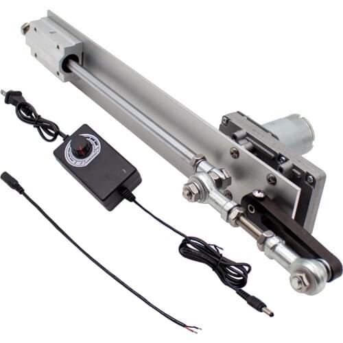 Stroke 20-80MM Reciprocating Cycle Linear Actuator DC 24V Gear Adjustable Telescopic Motor DIY Motor With Speed Controller