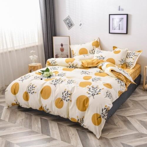 Fashion Bedding Set luxury Pink love Family Set Sheet Duvet Cover Pillowcase Full King Single Queen,bed set 2019