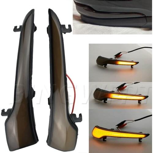 2Pcs Dynamic Steering Signal Light LED Rear View Mirror Indicating Flash Lamp For Lada For Lada Granta 2191 Vaz 2114 Vaz 2115