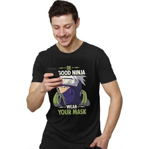 Anime Manga T Shirts Men Cotton Tees Simwill Tshirt Short Sleeved Graphic T-shirt Merch
