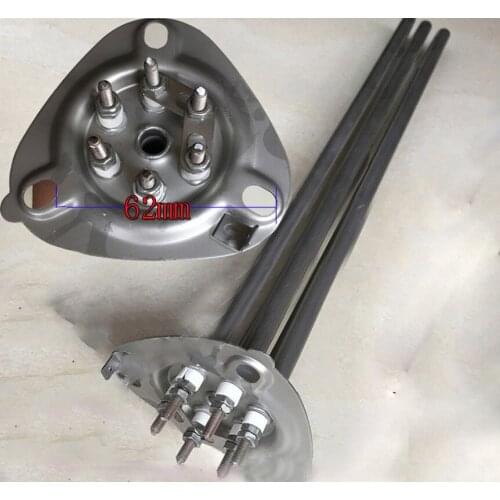 Dishwasher heating element electric heating tube 304/316stainless steel u-shaped heating element replacement dishwasher 6.3-15kw