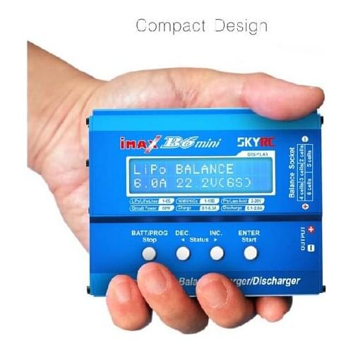 Original SKYRC B6 Mini 1-6S 6A Multi-function Balance Charger (imax B6 mini)