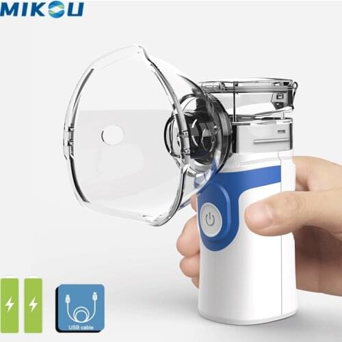 Handheld Mini Portable Nebulizer inhaler nebulizer for kids Adult Atomizer Nebulizador Medical Particles Asthma Equipment