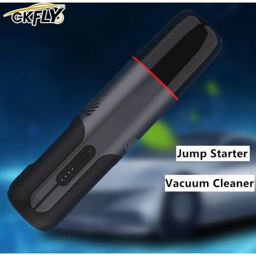 GKFLY 3 In 1 Car Jump Starter Handheld Vacuum Cleaner Car Power Bank Emergency Starting Device for Petrol Diesel Car