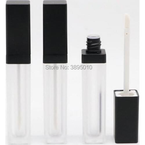 6ml Empty Plastic frosted Lip Balm Gloss Tubes Bottle Containers Lipstick Fashion Cool Lip Tubes F259
