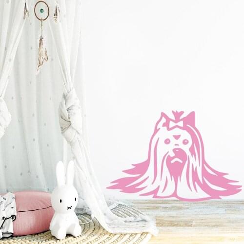 Removable Golden Retriever Home Decor Self Adhesive Vinyl Wallpaper For Baby Rooms Wall Decal Bedroom Vinyl Mural naklejki