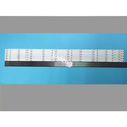 LED Backlight strip 10 Lamp For Philips 43"TV 43PFT4131 43PFS5301 GJ-2K15-430-D510 GJ-2K16-430-D510-V4 01Q58-A BDM4350
