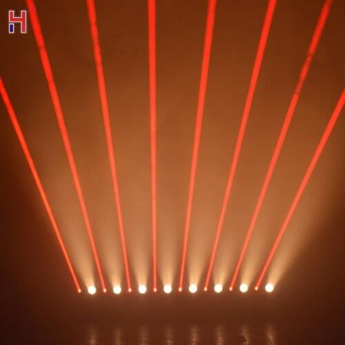 LED Party Laser Christmas Lights RGBW Full Colors LED Bar Lyre Beam Moving Head Light For DJ Dance Floor Night Club