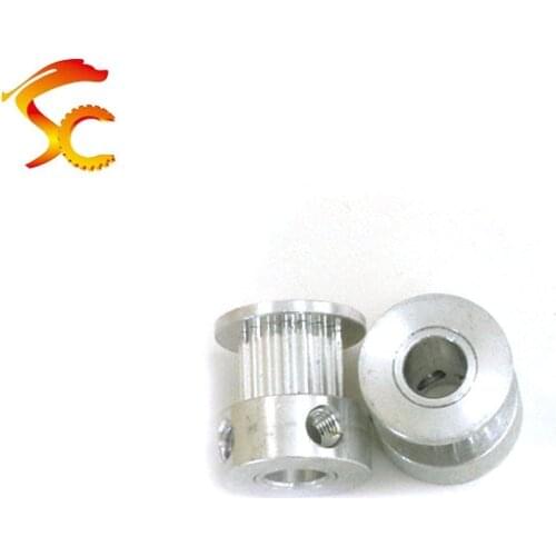 3D Printers Parts printer pulley S2M 17 teeth bore 6mm S2M 17 teeth timing pulley fit for S2M belt width 6mm