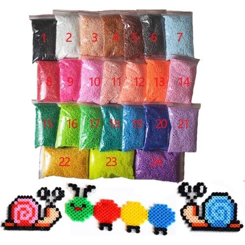 2.6mm/10000pcs bag Mini Perler Hama Beads Iron Magnetic Beads for Kids Diy puzzle High Quality Handmade Gift Toy