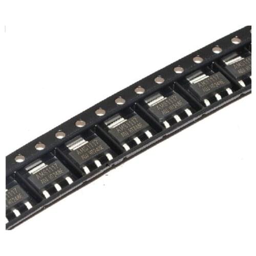20Pcs AMS1117-ADJ AMS1117 LM1117 1A SOT-223 Voltage Regulator