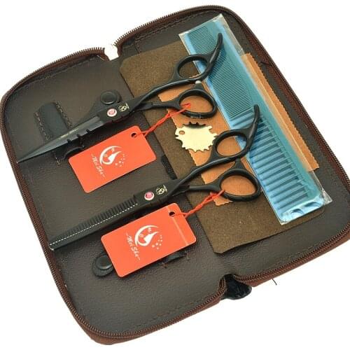 5.5'' 6.0'' Meisha Hair Scissors Japanese Steel Hairdressing Cutting Shears Barber Thinning Tijeras Salon Styling Clipper A0062A