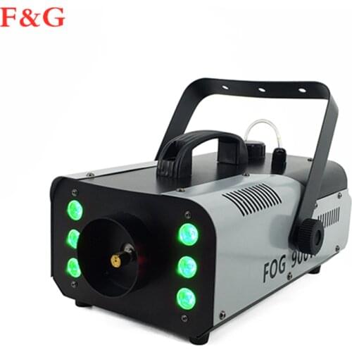 900W RGB 3in1 LED Fog Stadium Effect Rookmachine Afstandsbediening Rookmachine Podium Verlichting Fog Apparatuur Hoge Kwaliteit