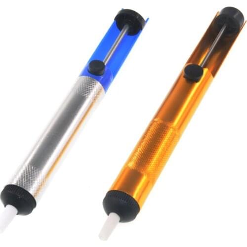 Aluminum Metal Desoldering Pump Suction Tin Gun Soldering Sucker Pen Removal Vacuum Soldering Iron Desolder Hand Welding Tools