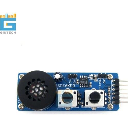 Analog Test Board Analog Input/Output Module for Testing Integrated AD/DA Function MCUs with LM386M,Speaker Adjustable Resistor