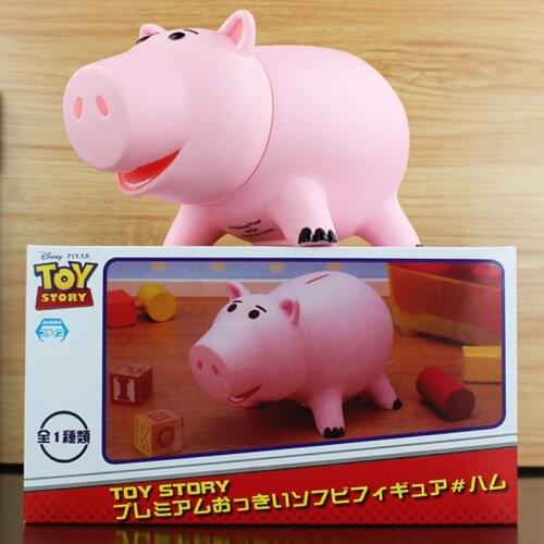 Disney Pixar Toy Story 4 Hamm Action Figure Toy Cartoon Cute Hamm Pig Piggy Bank Gifts for Children